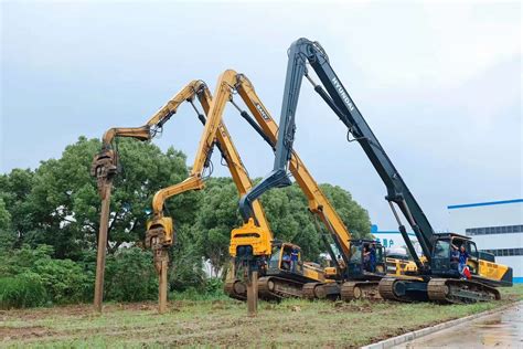 pile driver for mini excavator|excavator mounted pile driving equipment.